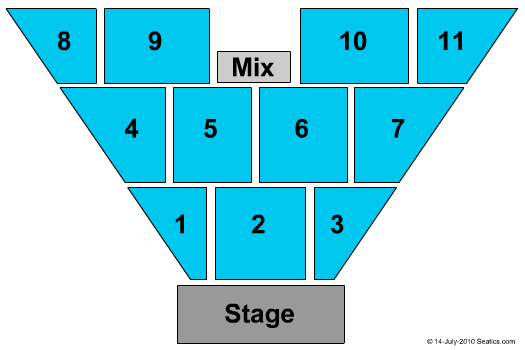 Maine Savings Amphitheater End Stage Seating Chart